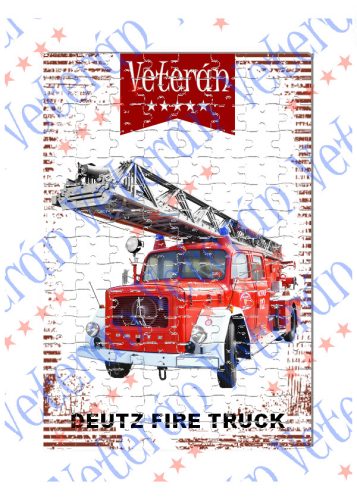 Veterán autós kirakó - Deutze Fire Truck