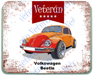 Veterán autós egérpad - Volkswagen Beetle