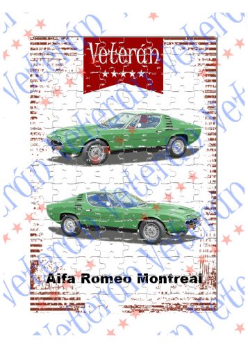 Veterán autós kirakó - Alfa Romeo Montreal