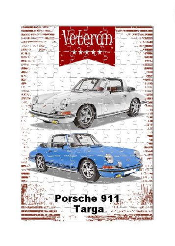 Veterán autós kirakó - Porsche 911 Targa