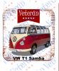 Veterán autós poháralátét - Volskwagen T1 Samba