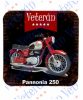 Veterán motoros poháralátét - Pannonia 250