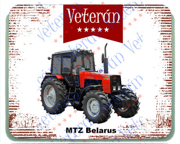 Veterán traktoros egérpad - MTZ Belarus 1221.2