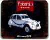 Veterán autós egérpad - Citroen CV2 fehér