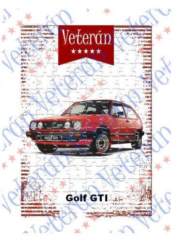 Veterán autós kirakó - Golf GTI