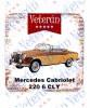 Veterán autós poháralátét - Mercedes Cabriolet 220 6 CLY