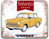 Veterán autós egérpad - Trabant 601 sárga