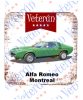 Veterán autós poháralátét - Alfa Romeo Montreal